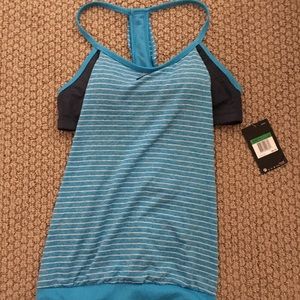 Blue Nike workout tank